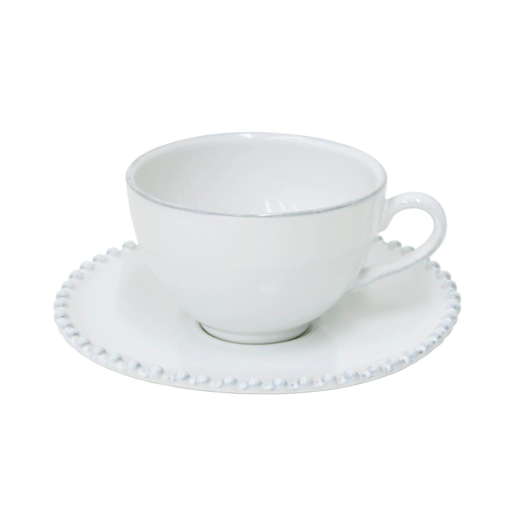 Pearl Tea Cup & Saucer