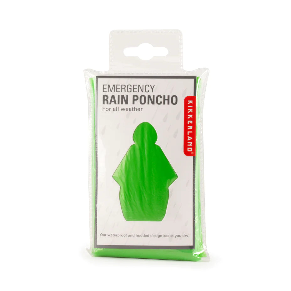 Emergency Rain Ponchos