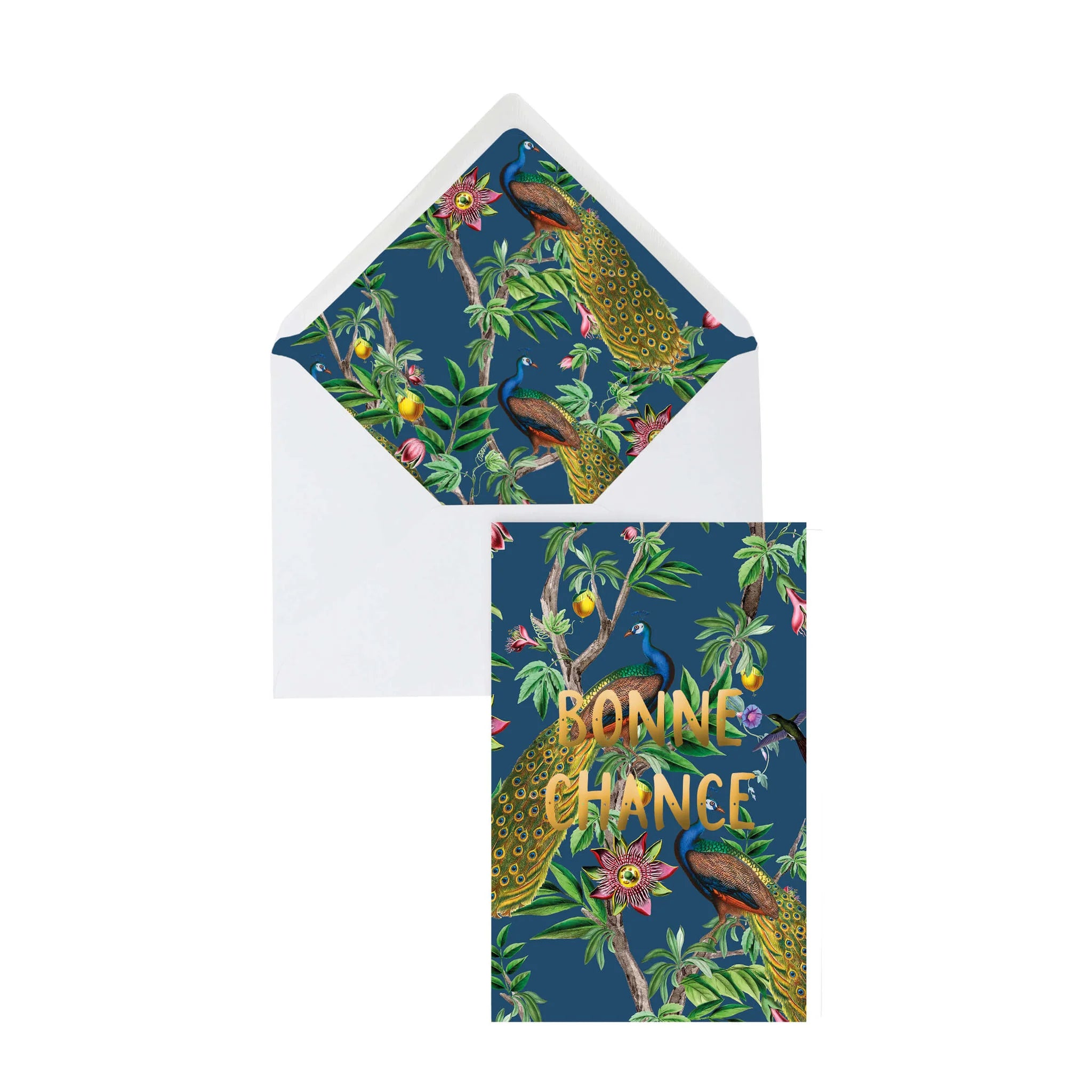 Bonne Chance Greeting Card