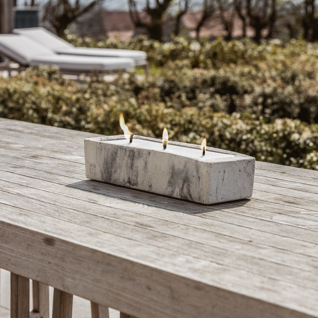 Urban Rectangle Outdoor Candle